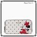 Kate Spade Bags | Kate Spade X Disney Minnie Mouse Large Continental Wallet, White Multi | Color: Red/White | Size: Os