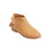 Extra Wide Width Women's The Sienna Bootie by Comfortview in Tan (Size 10 1/2 WW)