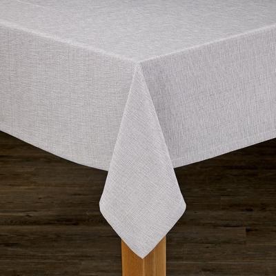 Wide Width DANUBE TABLECLOTHS by LINTEX LINENS in Grey (Size 52" W 70" L)
