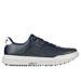 Skechers Men's Relaxed Fit: GO GOLF Drive 5 LX Shoes | Size 9.5 | Navy/Gray | Leather/Synthetic | Arch Fit