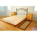 White Noise Unwind 13" Platform Bed Wood in Gray | 13 H x 38 W x 80 D in | Wayfair 6E9902394DD9437C9CBDE02BF48ABFF6