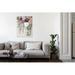 Rosdorf Park "Floral Soft 6" Gallery Wrapped Canvas By Boho Studio Canvas in White | 48 H x 36 W x 1.5 D in | Wayfair