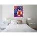 Red Barrel Studio® "Figs" Gallery Wrapped Canvas By Chiara Magni Canvas in Black/Blue/Gray | 25 H x 20 W x 1.5 D in | Wayfair