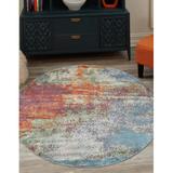 Red 39 x 0.33 in Area Rug - Langley Street® Haefner Abstract Area Rug Polypropylene | 39 W x 0.33 D in | Wayfair 06D0C30473DD4E849B6F4219BC08D7E4