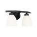 Allure Design Studio Jewel 13 Inch 2 Light Bath Vanity Light - 114321MB-333