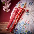 Ilk Grill-Parapluie décoratif japonais pour femmes aucune fleur parapluie de danse des prHub