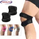 1 pièce Support de genou de Sport Double ceinture de rotule Bandage élastique genouillères de
