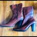 Nine West Shoes | Brand New Nine West High Heeled Western Boots | Color: Brown | Size: 6