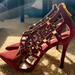 Michael Kors Shoes | Michael Kora Bourdeaux Heels | Color: Red | Size: 6.5