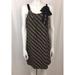 Anthropologie Dresses | Floreat Anthropologie Shift Dress Medium | Color: Black/Brown | Size: M