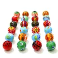 Boules de marbres en verre faites à la main pour la maison jouets de Puzzle pour enfants mignons