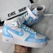 Nike Shoes | Custom Nike Air Force 1 | Color: Blue/White | Size: Various