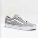 Vans Shoes | Grey Vans Old Skool Shoes! | Color: Gray/White | Size: 9