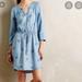 Anthropologie Dresses | Anthropologie Holding Horses Blue Chambray Dress | Color: Blue | Size: S