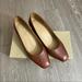 Madewell Shoes | Madewell Block Heel Square Toe Redwood Pumps | Color: Brown | Size: 7