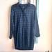Madewell Dresses | Madewell Plaid Flannel Shirt Dress, Blue, Green And Black | Color: Blue/Green | Size: S