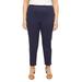 Plus Size Women's Everyday Pant by Catherines in Navy 2 (Size 5XWP)