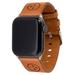 Tan Pittsburgh Steelers Leather Apple Watch Band