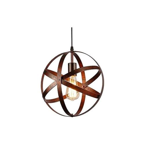 Goeco - Vintage Industrielle led Pendelleuchte Φ30cm Hängelampe Deckenlampe Industrial Kronleuchter