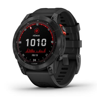 Garmin fenix 7 Solar GPS Watch GPS Watches Slate Gray with Black Band