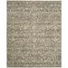 Brown/Gray 96 x 66 x 0.5 in Area Rug - Canora Grey Garnica Floral Taupe/Sand/Black Area Rug Silk/Wool | 96 H x 66 W x 0.5 D in | Wayfair