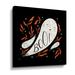 The Holiday Aisle® 2tho254a_Cute Halloween III Gallery Wrapped Canvas, Glass in Black/Orange/White | 18 H x 18 W x 2 D in | Wayfair