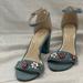 Jessica Simpson Shoes | Jessica Simpson Denim Sandals | Color: Blue/Red | Size: 8.5