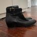 J. Crew Shoes | J Crew Collection Black Leather Ankle Boots Pointy Toe Size 7.5 | Color: Black | Size: 7.5