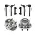 1988-1994 Chevrolet K2500 Front Wheel Hub Assembly and Tie Rod End Kit - Detroit Axle