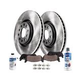 2012-2013 Volkswagen Beetle Front Brake Pad and Rotor Kit - Detroit Axle