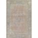 Antique Distressed Kerman Persian Area Rug Hand-knotted Wool Carpet - 9'3" x 12'5"