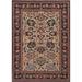 Floral Sultanabad Ziegler Turkish Area Rug Hand-knotted Wool Carpet - 5'0" x 6'10"