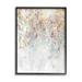 Stupell Industries Modern Cascading Pink Flowers Abstract Painting Confetti Florals by - Painting Wood in Brown | 30 H x 24 W x 1.5 D in | Wayfair