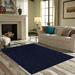 Blue 96 x 0.5 in Area Rug - Eider & Ivory™ Ambient Rugs Galaxy Way Pet Friendly Area Rugs Navy - 2' X 6' Polyester | 96 W x 0.5 D in | Wayfair