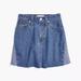 Madewell Skirts | Madewell | Denim A-Line Mini Skirt | Color: Blue | Size: 31