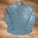 J. Crew Shirts | J. Crew Secret Wash Shirting 98% Organic Cotton Slim Button Down Sz Xxl | Color: Blue/White | Size: Xxl