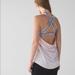 Lululemon Athletica Tops | Lululemon Wild Tank | Color: Gray/Pink | Size: 2