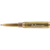 Fisher Space Pen .338 Caliber LAPUA Mag Brass Casing Space Pen with RealTree Logo Raw Brass 338-RT