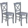 Hellin - Chaises en hêtre massif colorées (lot de 2) - clayton