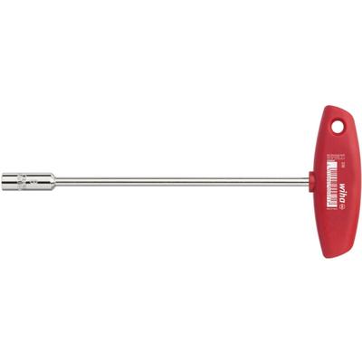 Wiha - Steckschlüssel mit Quergriff Sechskant glanzvernickelt 13,0 mm (00988) Image