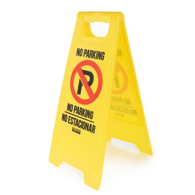 No Parking High-Visibility Floor Stand - 24" x 11.75" x 1.25"