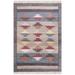 Sevita Hand-Woven Southwestern Jute-Blend Area Rug, Tan and Gray