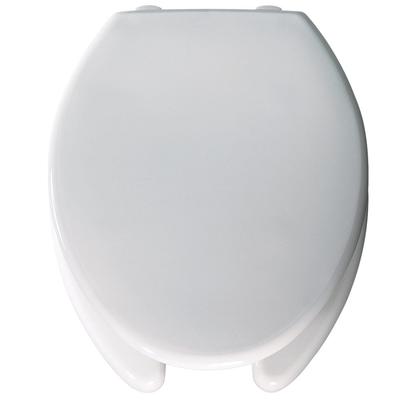 Bemis Medic-Aid® Elongated Plastic Open Front Toilet Seat with