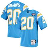 Men's Mitchell & Ness Natrone Means Powder Blue Los Angeles Chargers 1994 Authentic Throwback Retired Player Jersey