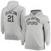 Men's Mitchell & Ness Tim Duncan Heathered Gray San Antonio Spurs Big Tall Name Number Pullover Hoodie