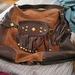 Michael Kors Bags | Large Michael Kors Fringed Suede Bag. Made In Italy. Rare | Color: Brown/Tan | Size: Os