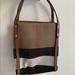 Burberry Bags | Burberry Mini Checkered Tote (Children’s Tote) | Color: Brown/Tan | Size: Os