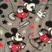 Disney Pajamas | Mickey Mouse Fleece Pj Pants, Gray, Red, Black, White, Disney Girl’s Med (8-10) | Color: Gray/Red | Size: 8g