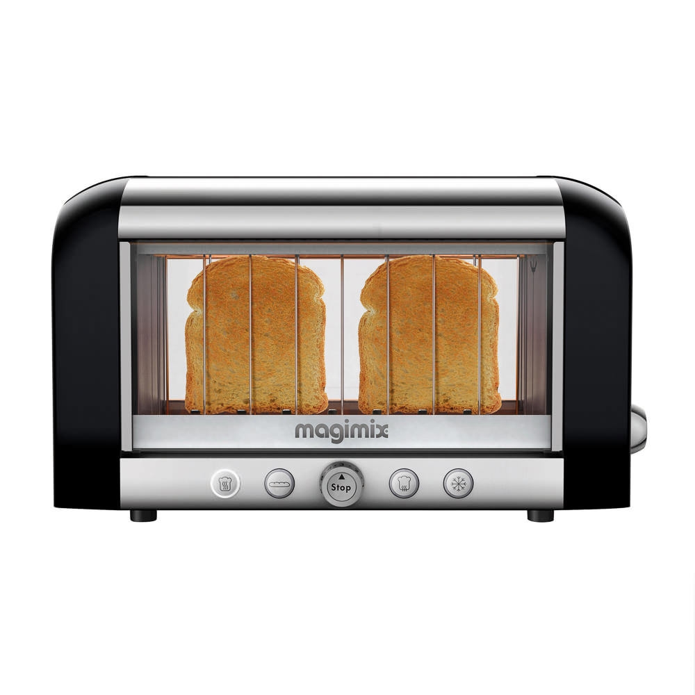 Magimix 11541 Toaster 1450 W Schwarz, Metallisch Image