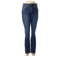 Gap Jeans - Low Rise Skinny Leg Denim: Blue Bottoms - Women's Size 28 - Dark Wash